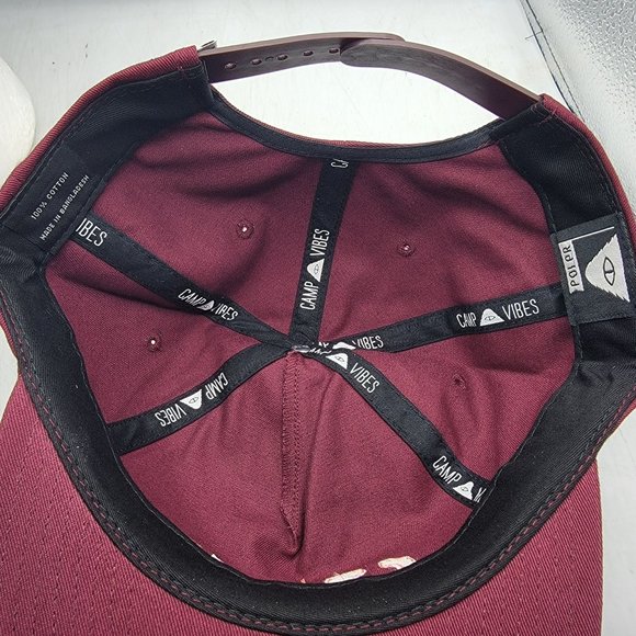 Poler Camp Vibes Im With Stuff Hat Casual Outdoors Camping Hiking Outdoors - Picture 7 of 11